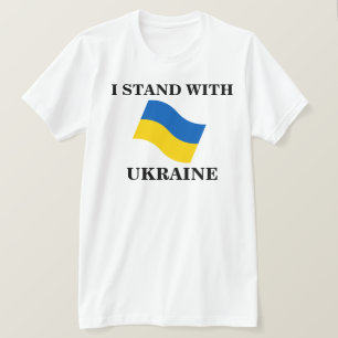 JE SUIS AVEC LE T-shirt UKRAINE