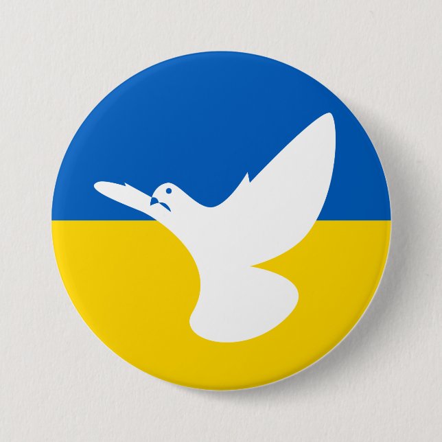 Je suis avec l'Ukraine ! ! ! Badge (Devant)