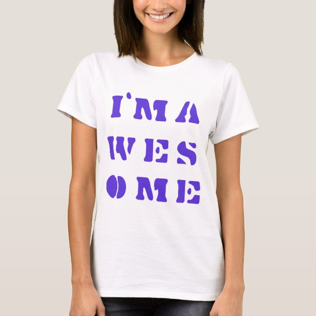 JE SUIS BEAU T-shirt (Devant)