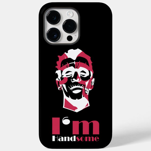 Je suis belle abstraite face Coque-Mate coque ipho (Verso)