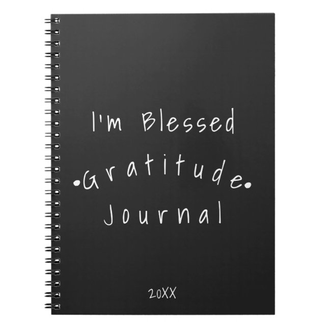 Je suis béni Gratitude Christian Journal (Devant)