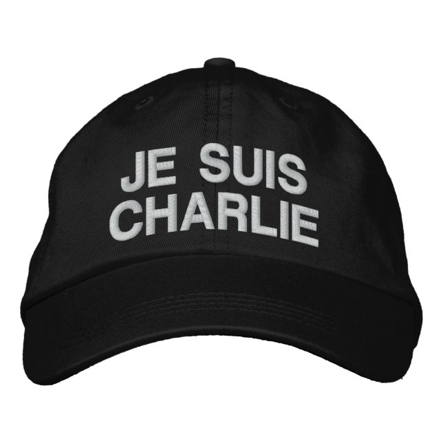 Je Suis Charlie Casquette de baseball (Devant)