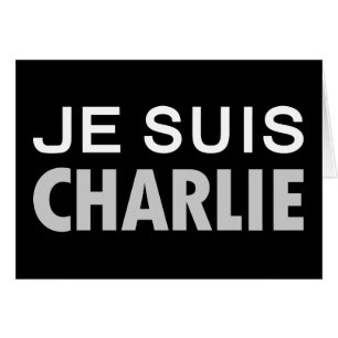 JE SUIS CHARLIE - national unity people