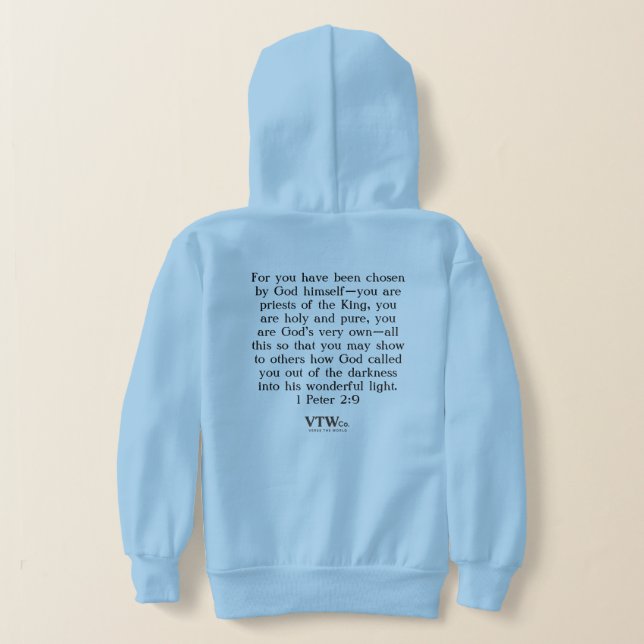 Je suis choisi Garçons Sweat - shirt à capuche (Couchage Retour)