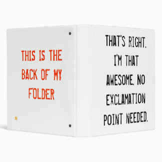 Je suis classeur impressionnant