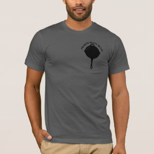 Je suis dans le métal lourd   T-shirt en fer moulé