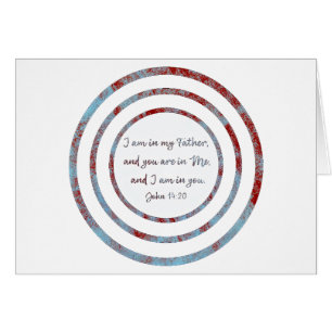 Je suis dans mon père Jean 14:20