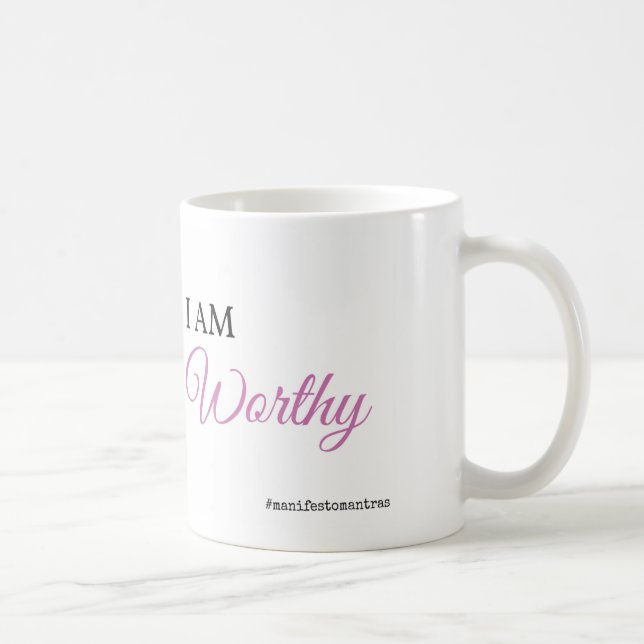 Je suis de dignes tasses d'incantation de (Droite)