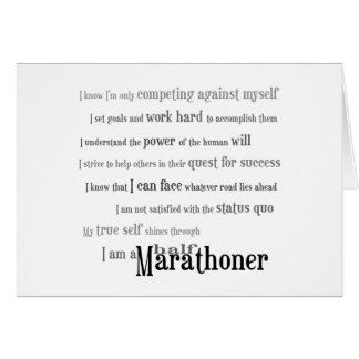 Je suis demi de Marathoner