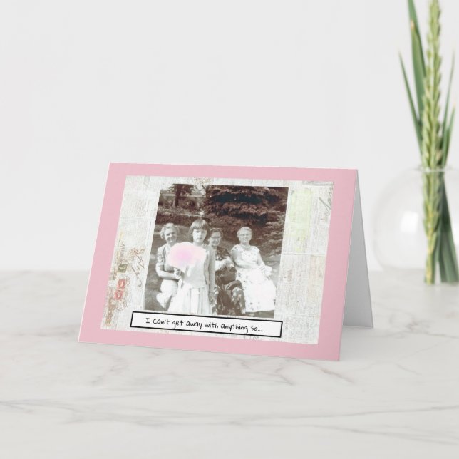 Je suis Désolé Carte (Devant)