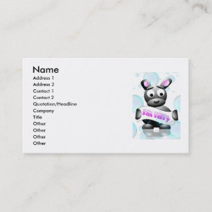 Je Suis Désolé Carte de visite