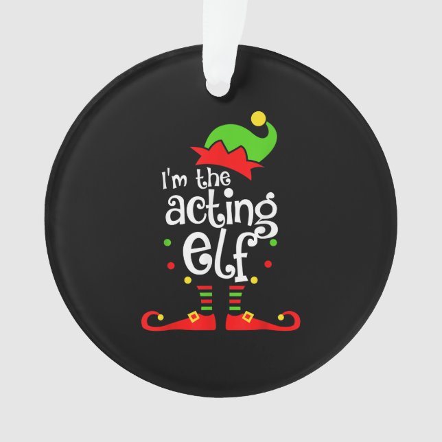 Je suis Elf Xmas, ami de la famille Noël (devant)