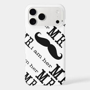 Je suis elle M. Mustache GroomsRazr Téléphone Case