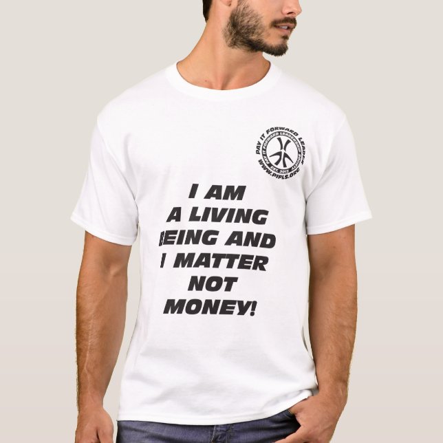 JE SUIS ÊTRE VIVANT T-shirt (Devant)