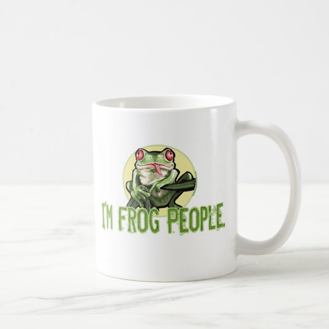 Je suis Frog People. Mug (Droite)