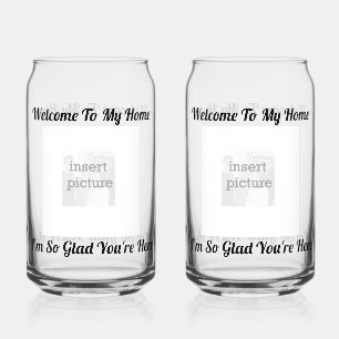 Je suis Glad Soda Glass
