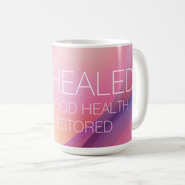 JE SUIS GUÉRISÉ MUG (Devant droit)