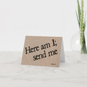 Je suis ici - Carte