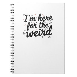 Je suis ici pour le cahier de citations drôles étr