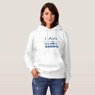 Je suis invisible pas plus - sweatshirt de sweat -