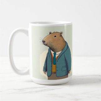 Je suis juste capable d'être ici Capybara Mug