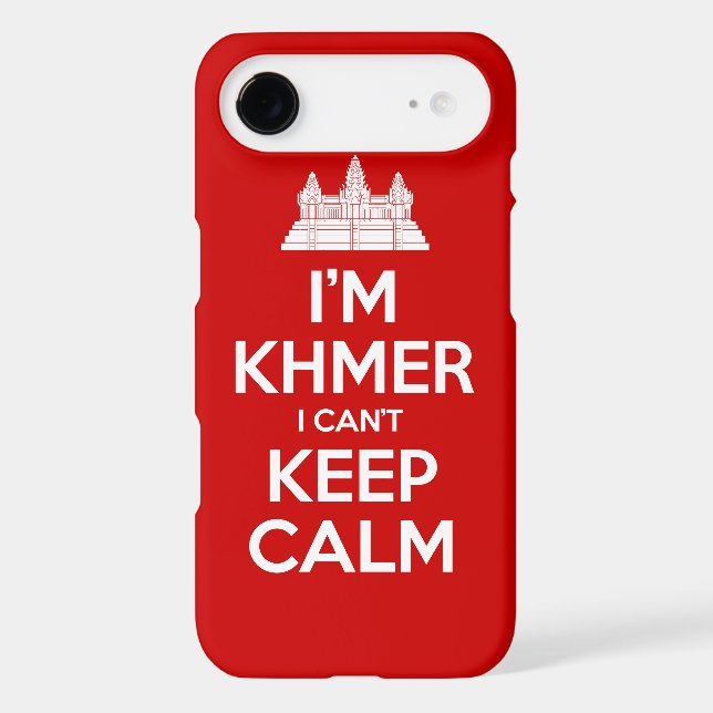 Je suis Khmer Je ne peux pas garder le calme (Verso)