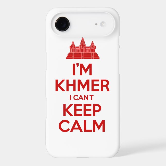 Je suis Khmer Je ne peux pas garder le calme (Verso)