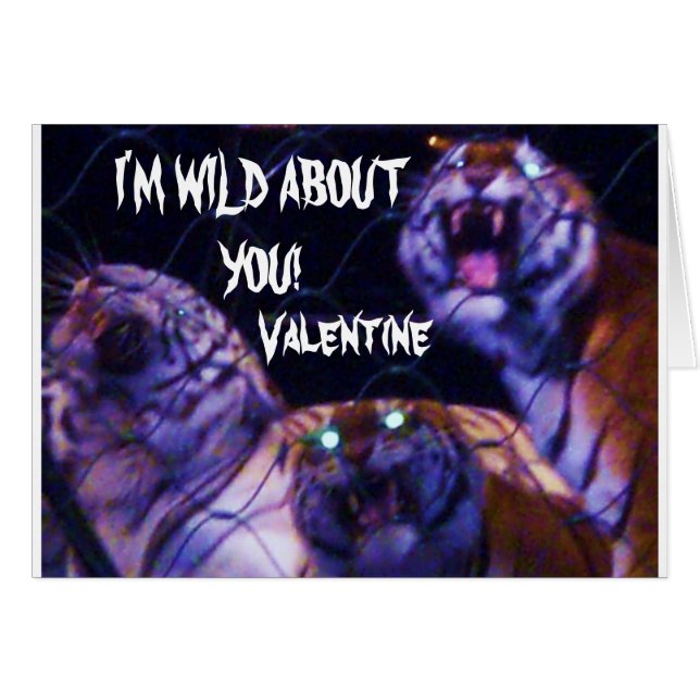 JE SUIS LA CARTE WILD ABOUTYOU VALENTINE (Devant horizontal)
