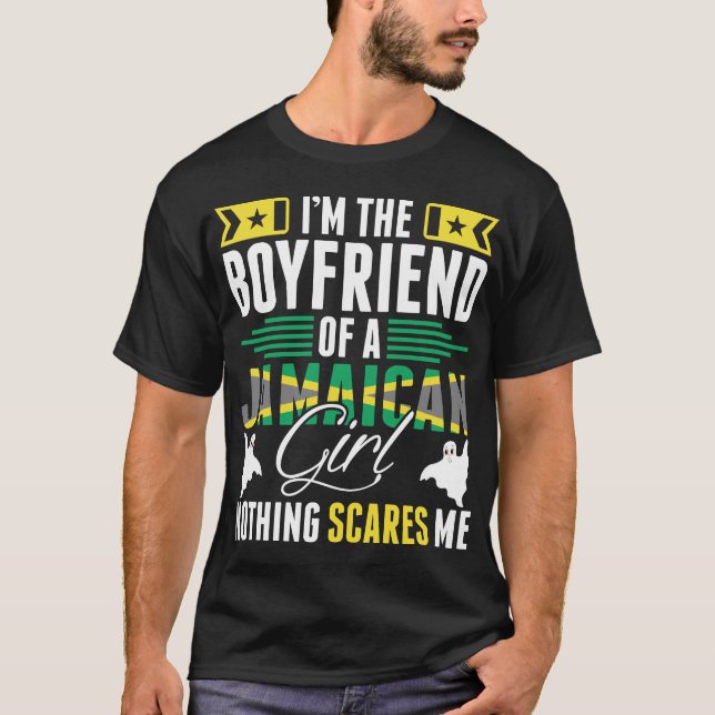 Je Suis La Petite-Amie D'Un Tshirt Féminin Jamaïca (Devant)