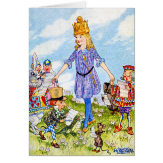 Je suis la Reine Alice au pays des merveilles