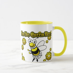 Je suis la reine des abeilles ! tasse