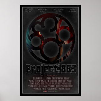 Je suis l'Absolu // Projet 863 Poster original