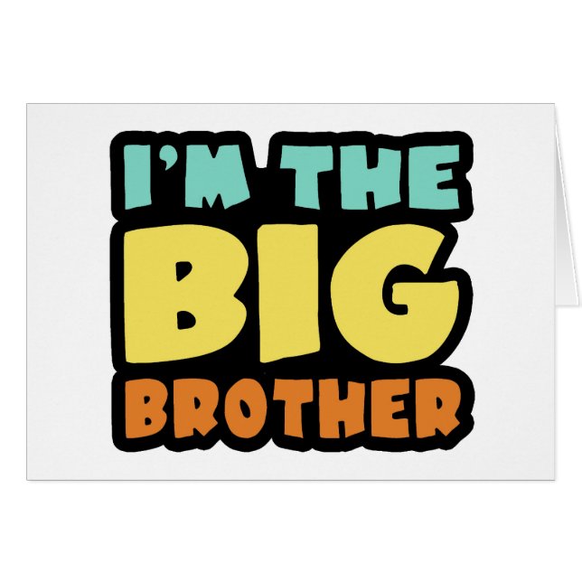 Je suis le Big Brother (Devant horizontal)