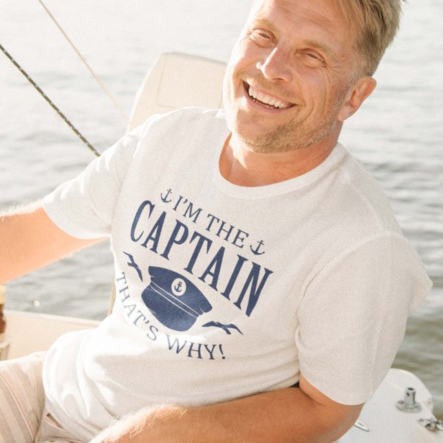 Je suis le capitaine T-Shirt (Créateur téléchargé)