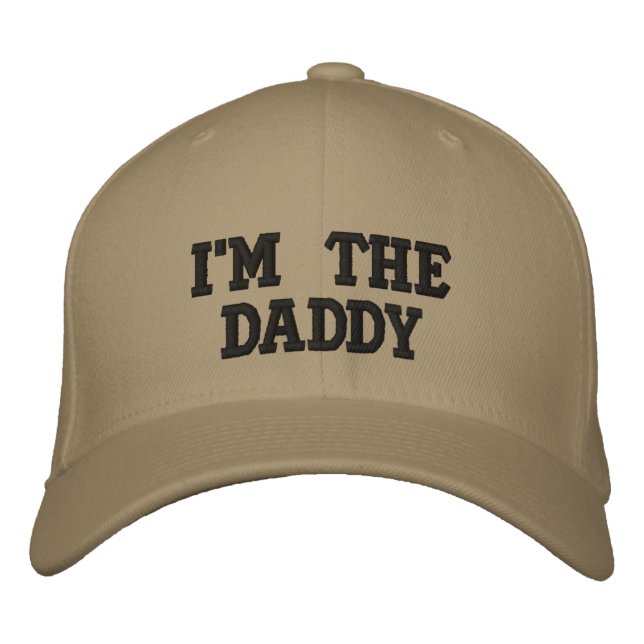 Je suis le Casquette de baseball personnalisé papa (Devant)