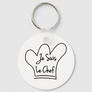Je Suis Le Chef Keychain