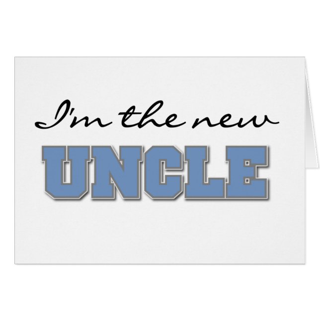 Je suis le New Uncle Tshirts and Gifts (Devant horizontal)