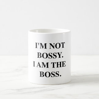 Je suis le patron. Tasse