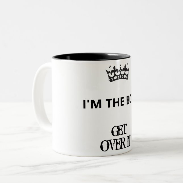 Je suis le patron, vas-y, Mug (Devant gauche)