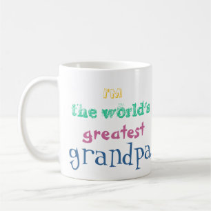 Je suis le plus grand grand-papa du monde. tasse