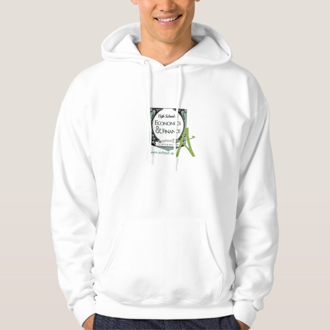 "Je suis le sweat - shirt à capuche des hommes (Devant)