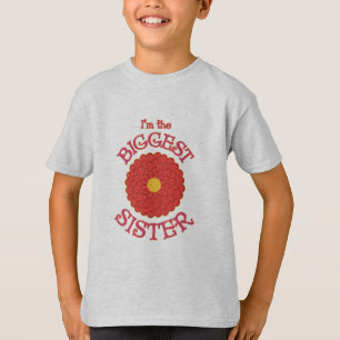 Je suis le T-shirt de fleur de dahlia de la plus