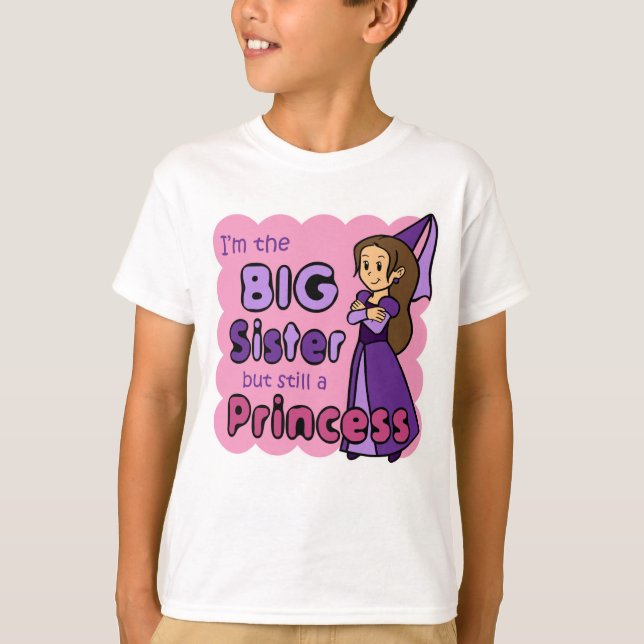 Je suis le T-shirt de grande soeur (Devant)