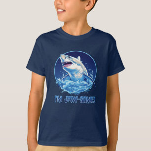 Je suis le T-shirt requin Jaw-some