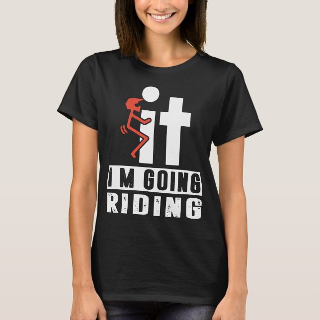 je suis les T-shirts allants de riding_pepe (Devant)