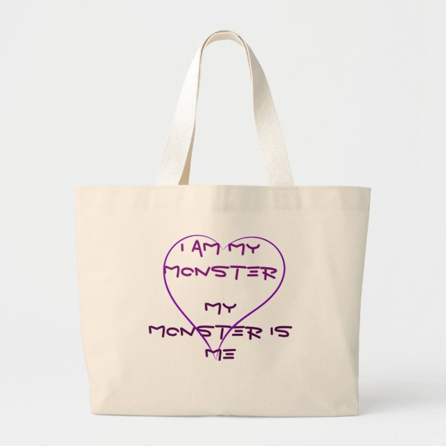 Je suis mon sac monstre (Devant)