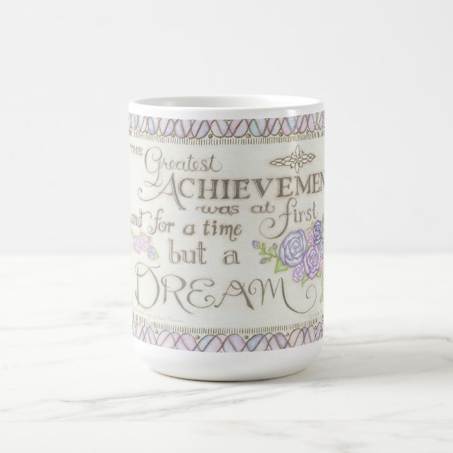 Je Suis Motivé - La plus grande réussite Mug (Centre)