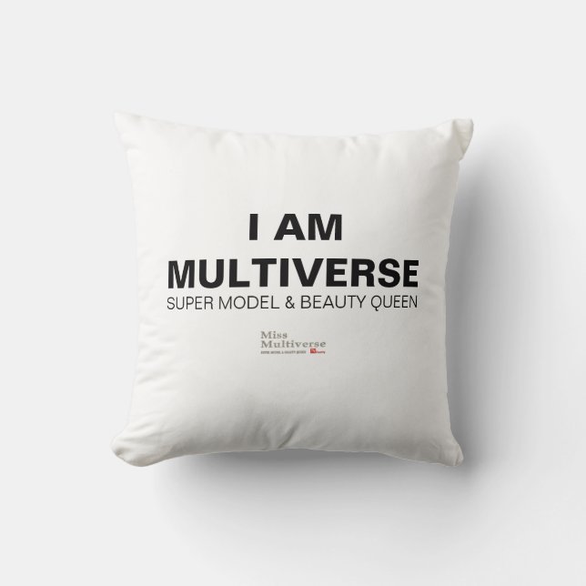 JE SUIS MULTIVERSE - Oreiller à lancer multiple Mi (Recto)