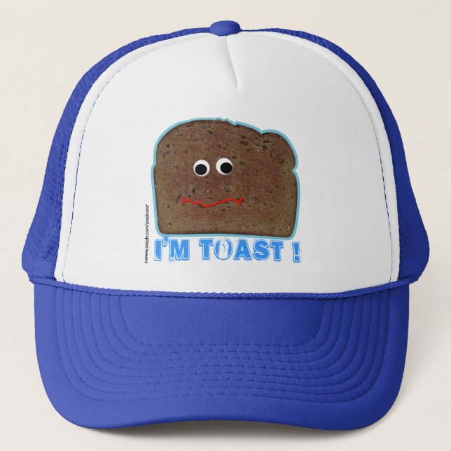 Je suis pain grillé ! casquette humoristique de (Devant)