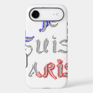 Je Suis Paris I Love Paris Text Art Print